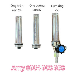 Ống đồng hồ đo khí Argon,CO2 . Cột khí đồng hồ. Phụ kiện đồng hồ đo Argon, Co2