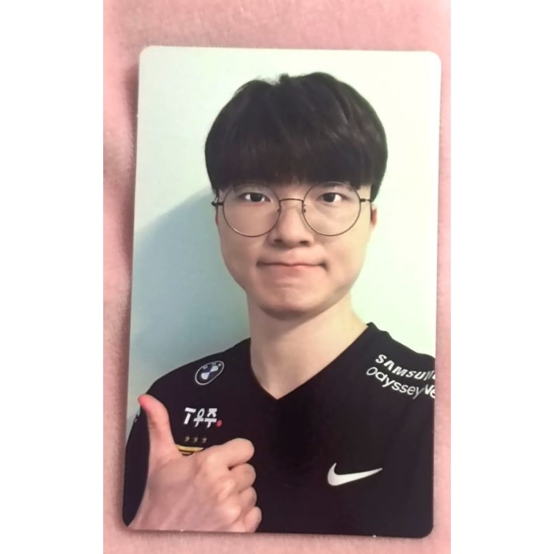 thẻ ảnh t1 mbs aim first faker hàng chính hãng official photocard faker