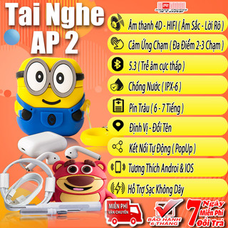Tai nghe bluetooth ap.2 full tính năng. chống nước. pin trâu. bảo hành 6 tháng lỗi đổi mới nhét tai nghe nhạc