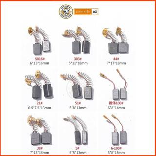 Chổi than máy cầm tay đủ loại, đủ kích cỡ - Có bảng tra cứu