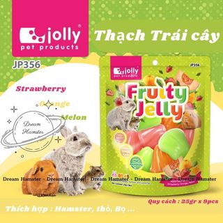 Viên thạch rau câu trái cây Jolly cho Hamster, Thỏ, Bọ ...