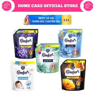 Nước xả vải Comfort Hương Nước hoa thiên nhiên túi 3,1L