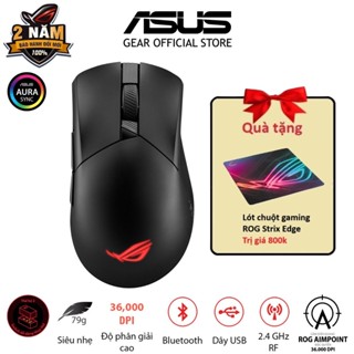 Chuột game FPS không dây ASUS ROG GLADIUS III Wireless AIMPOINT (bluetooth/ usb/ có dây), cảm biến Rog Aimpoint,
