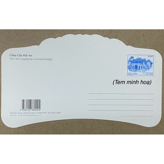 Postcard và tem chùa Cầu (Hội An)
