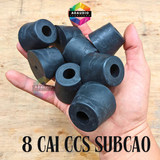 Chân cao su cho thùng loa sub bộ 8 cái