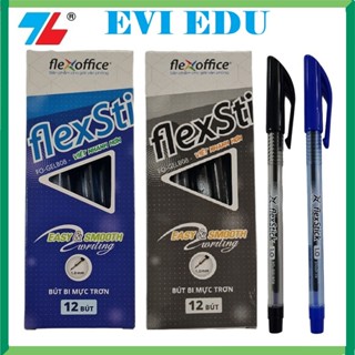Hộp 12 cây bút gel B Flexstick FO - GELB08 / Bút bi nước Thiên Long nét 1.0mm viết êm trơn