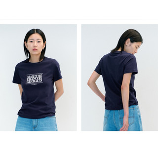 Order - Marithe W Classic Logo Tee (Form ôm)
