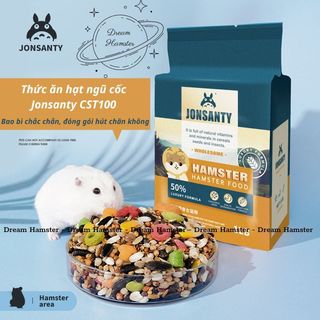 [Nhập chính hãng] Thức ăn ngũ cốc chuẩn dinh dưỡng Jonsanty cho hamster - 1lb (450gr)