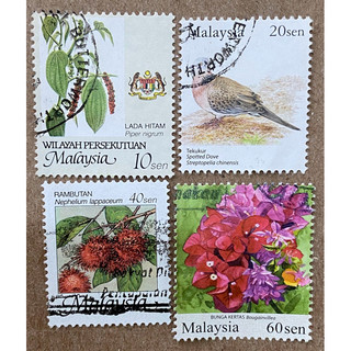 Tem sưu tập Malaysia: Tem lẻ