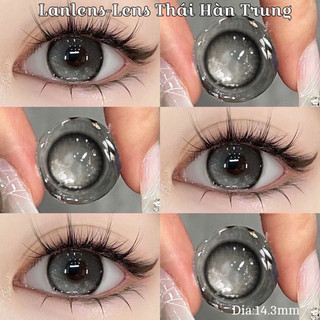 Kính áp tròng Lens Gray pha,hiệu ứng fillter-Lan lens