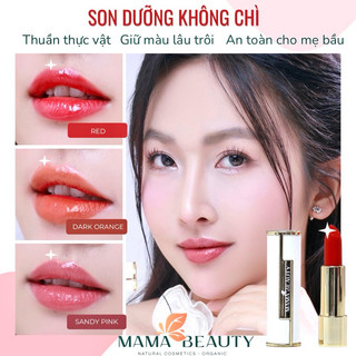 Son Dưỡng Thiên Nhiên Không Chì Mama Beauty thuần thực vật, giữ màu lâu trôi cho tất cả chị em, kể cả Mẹ bầu và em nhỏ
