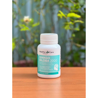 Viên uống bổ não Ginkgo biloba 2000 100 viên Healthy Care