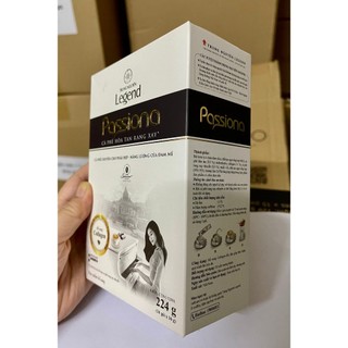 PASSONA_Cà phê Trung Nguyên hòa tan 4in1 Passiona  hộp 14 gói 16gr