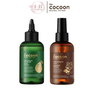 Combo Nước xịt mọc tóc tinh dầu bưởi pomelo 140ml + Nước xịt dưỡng tóc sachi COCOON 140ml