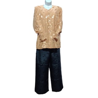 BỘ GẤM HOA BÀ BA BÀ GIÀ