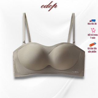 Áo lót không dây chống tụt nâng ngực áo cup ngực áo bra quây không gọng, áo lót quây - edep b22