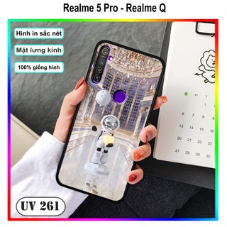 Ốp lưng Realme 5 Pro/ Q - in  hình Phi Hành Gia