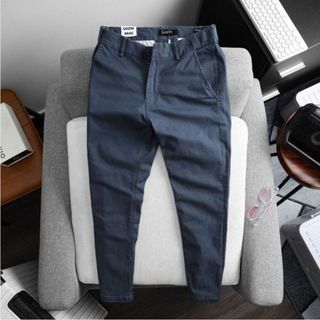 Quần Jogger Kaki Nam GOZIN BASIC Chất Kaki Cotton Co Giãn Phối Túi Trước Năng Động Trẻ Trung JA20