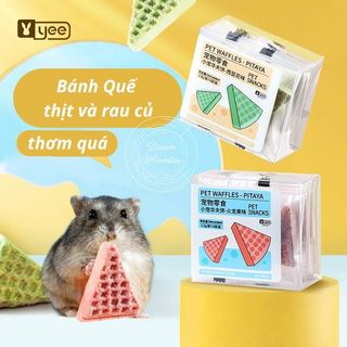 Bánh quế thịt và rau củ Yee cho hamster, sóc, nhím và động vật nhỏ khác