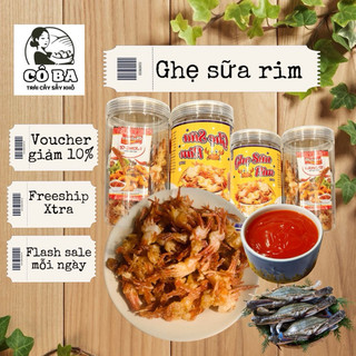 Ghẹ Sữa Rim Giòn Hủ 250g Ghẹ Rim Thơm Béo Xốp Tơi Giòn Tan Shop CÔ BA ĂN VẶT