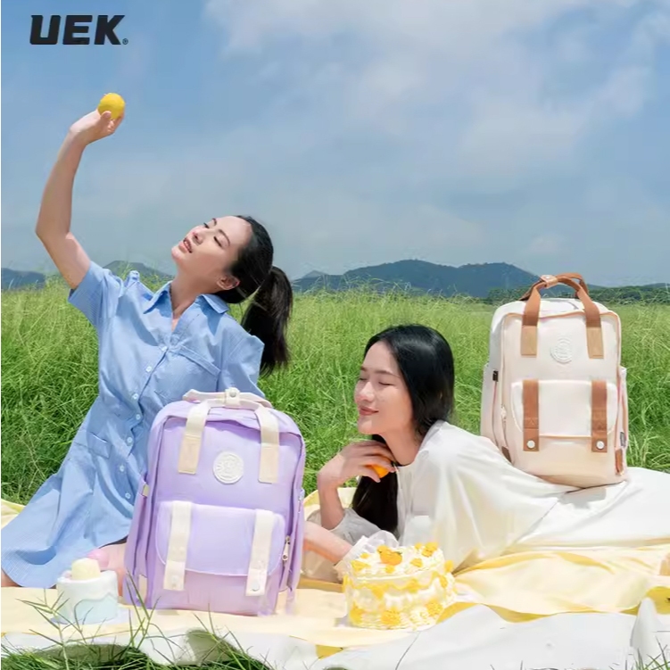 Balo Vải UEK Balo Học Sinh Cấp 2-3 Balo Đi Học Balo Du Lịch Cặp Sách Đi Học Cặp Đi Học Cặp Học Sinh