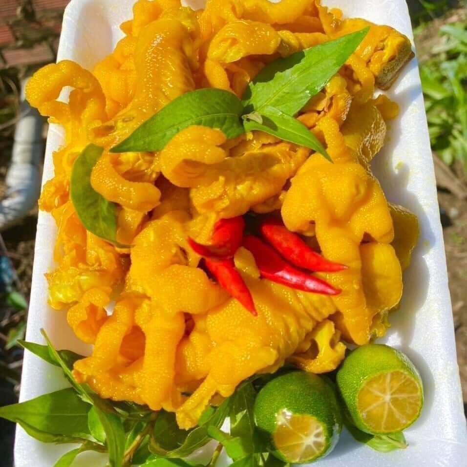 Chân Gà Rút Xương Ủ Muối 1 Khay, Chân Gà Được Ủ Muối Thịt Dai Giòn Sần Sật - PL Food