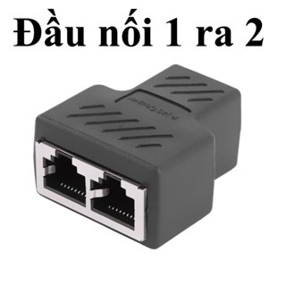 Đầu Nối Dây Mạng RJ45 chia 1 ra 2 dùng cho Cat8 cat7 cat6 cat5E cat5