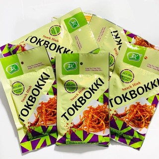 10  Gói Snack Hình Tokbokki Chua Cay Vị Trẻ Em 🌶 đồ ăn vặt, ăn vặt tuổi thơ cổng trường