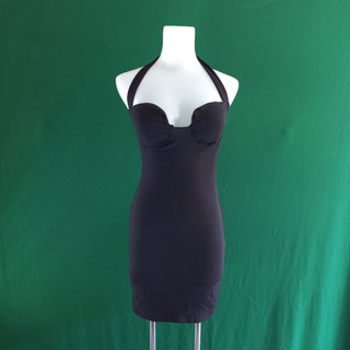 Đầm thun ôm body màu đen