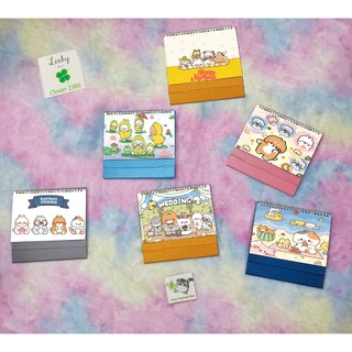 Lịch để bàn 2024 tonton friend size lớn LB17 có ngày âm