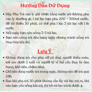 Trà Hoa Hòe, 40 túi lọc