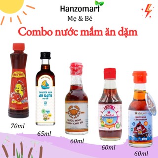 Combo nước mắm cho bé ăn dặm