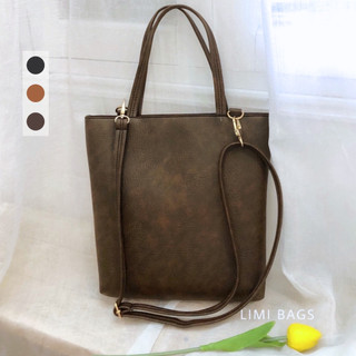 Túi xách da TOTE công sở nữ bản to đựng A4 cao cấp, đi học đi làm đi dạy size to da mềm LIMI BAGS