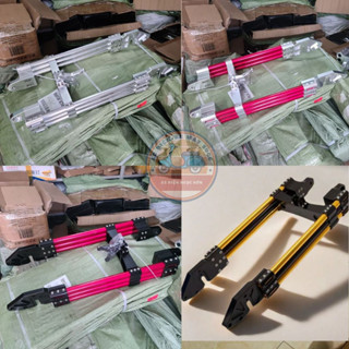 Gắp 3 ống CNC Nhôm phay nguyên khối, Càng sau dành cho xe điện độ , nhẹ bền đẹp mắt (tặng pat heo 2pis)