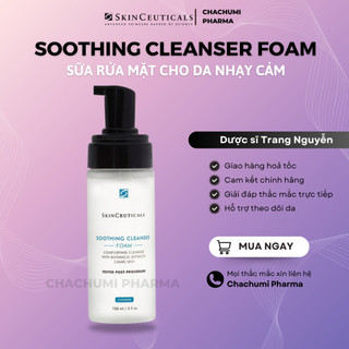 Sữa rửa mặt skinceuticals soothing cleanser foam 150ml