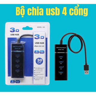 Bộ Chia USB Từ 1 Thành 4 Cổng Usb Tốc Độ Cao-Chia 3 Cổng-Chia 6 Cổng