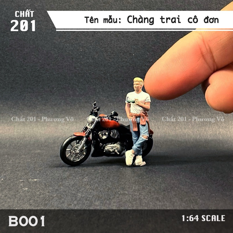 Figure 1/64 - Mô hình nhân vật 1:64 - CHÀNG TRAI CÔ ĐƠN