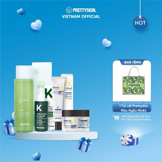 Combo 4 nhh rau má serum vita cica k kem melas 2x ngày và đêm