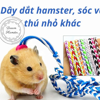 Dây dắt hamster, sóc và thú nhỏ khác