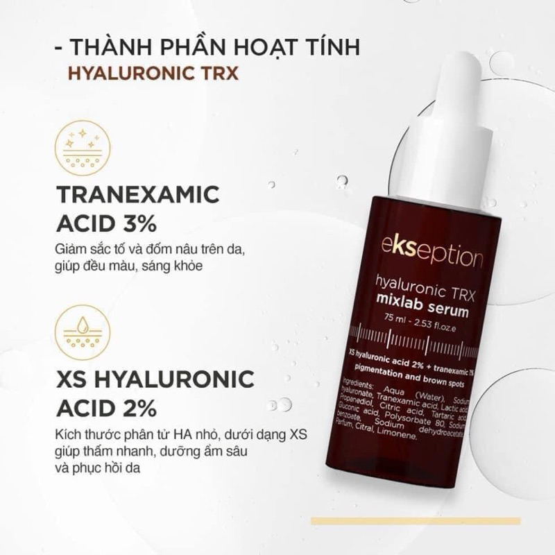 Serum Ekseption TRX hyaluronic - Bản mới 75ml