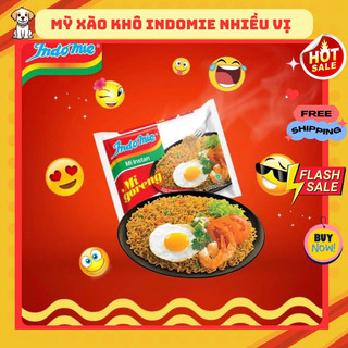 Mì indomie, mì xào khô nhiều vị thơm ngon hấp dẫn