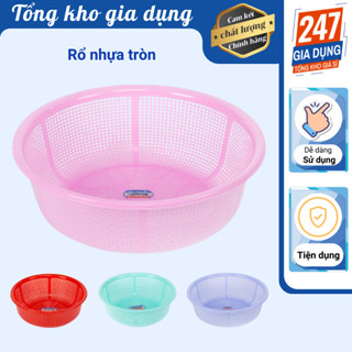 Rổ nhựa tròn Duy Tân, rổ nhựa lỗ nhỏ