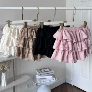 Chân váy ren 3 tầng xòe dễ thương
