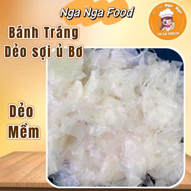 Bánh Tráng Sợi Dẻo Phơi Sương Túi 1kg Món Ăn Vặt Truyền Thống Dẻo Mềm