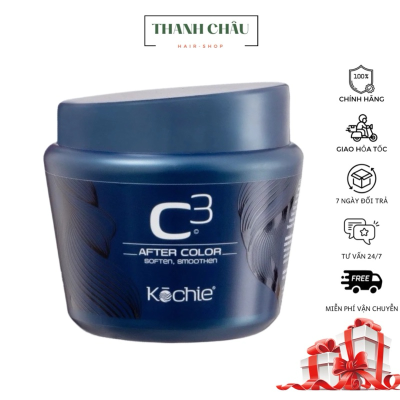 Hấp dầu phục hồi tóc KOCHIE C3 AFTER COLOR 500ml