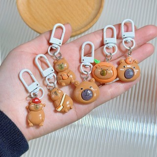 Móc Khóa Keychain Móc Cài Nhựa Hình Capybara