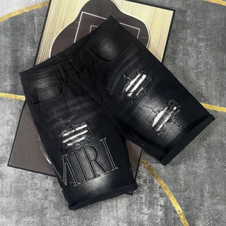 Quần Short Jean Nam Boy Phố Thêu AMIRI chất bò cotton,quần lửng jean Quần Short Boy Phố  NHIỀU MẪU ĐẸP QS9J33 mẫu mới