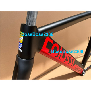khung xe fixed gear Colossi càng carbon