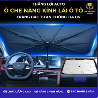 Ô Che Nắng Kính Lái Ô Tô Gấp Gọn -Dù Che Kính Lái Xe Ô Tô Bạc Cách Nhiệt Chống Nắng Chống Tia UV Hiệu Quả
