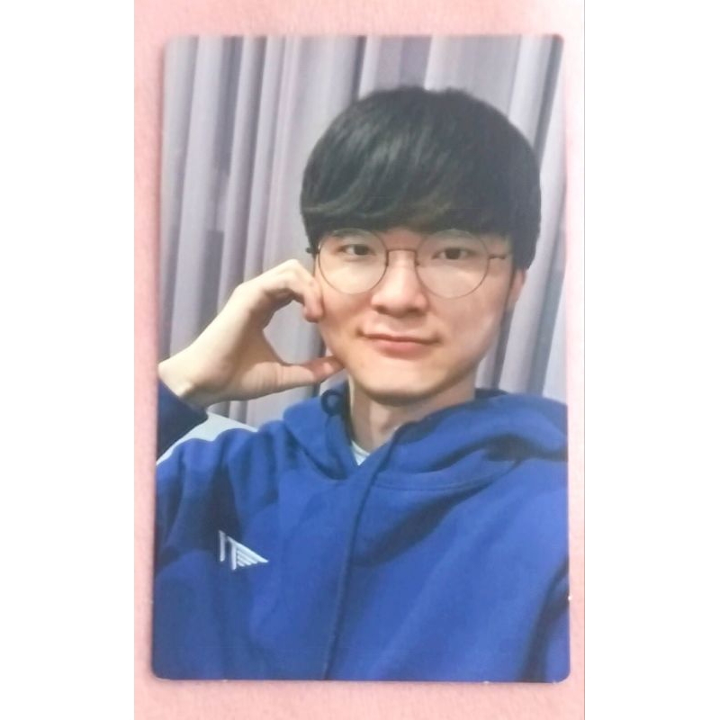 thẻ ảnh t1 faker má tim mbs 1 hàng chính hãng official photocard faker